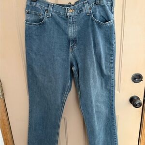 Carhartt Men's Blue Bootcut Jeans